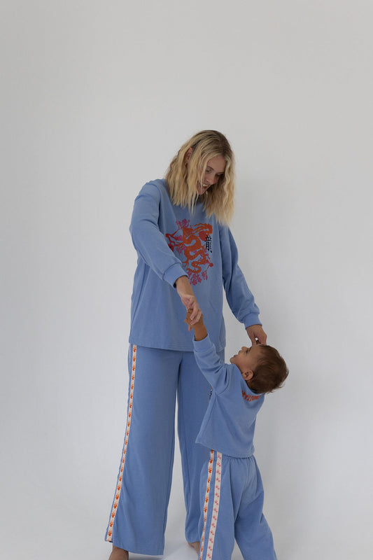 Ryū Lounge Pants Blue