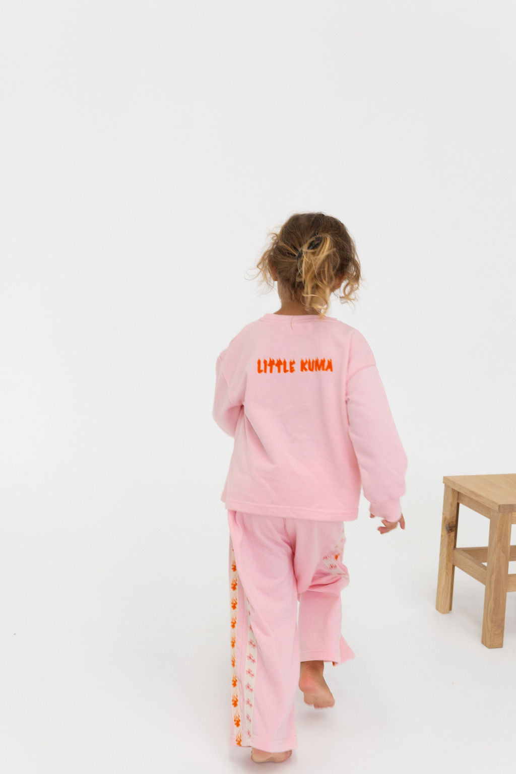 Pink lounge set, kids, Japanese designs, oversized,  mama and mini matching